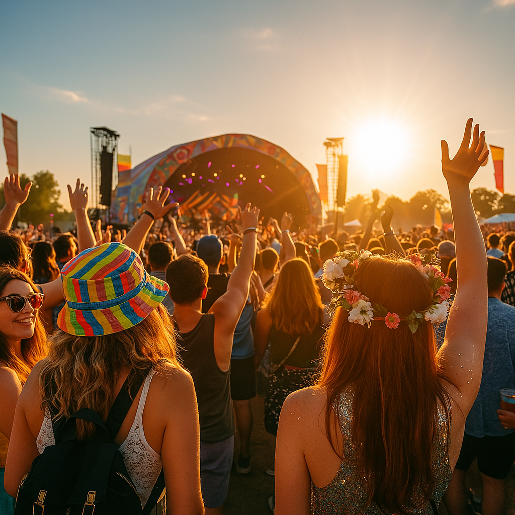 Les accessoires pour un festival