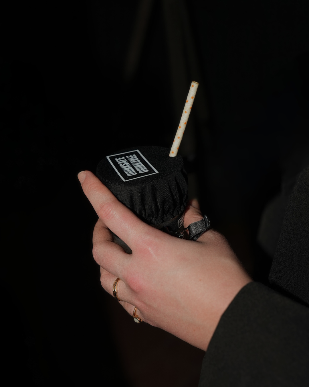 Porte-Clés Protège-Verre Anti-Drogue