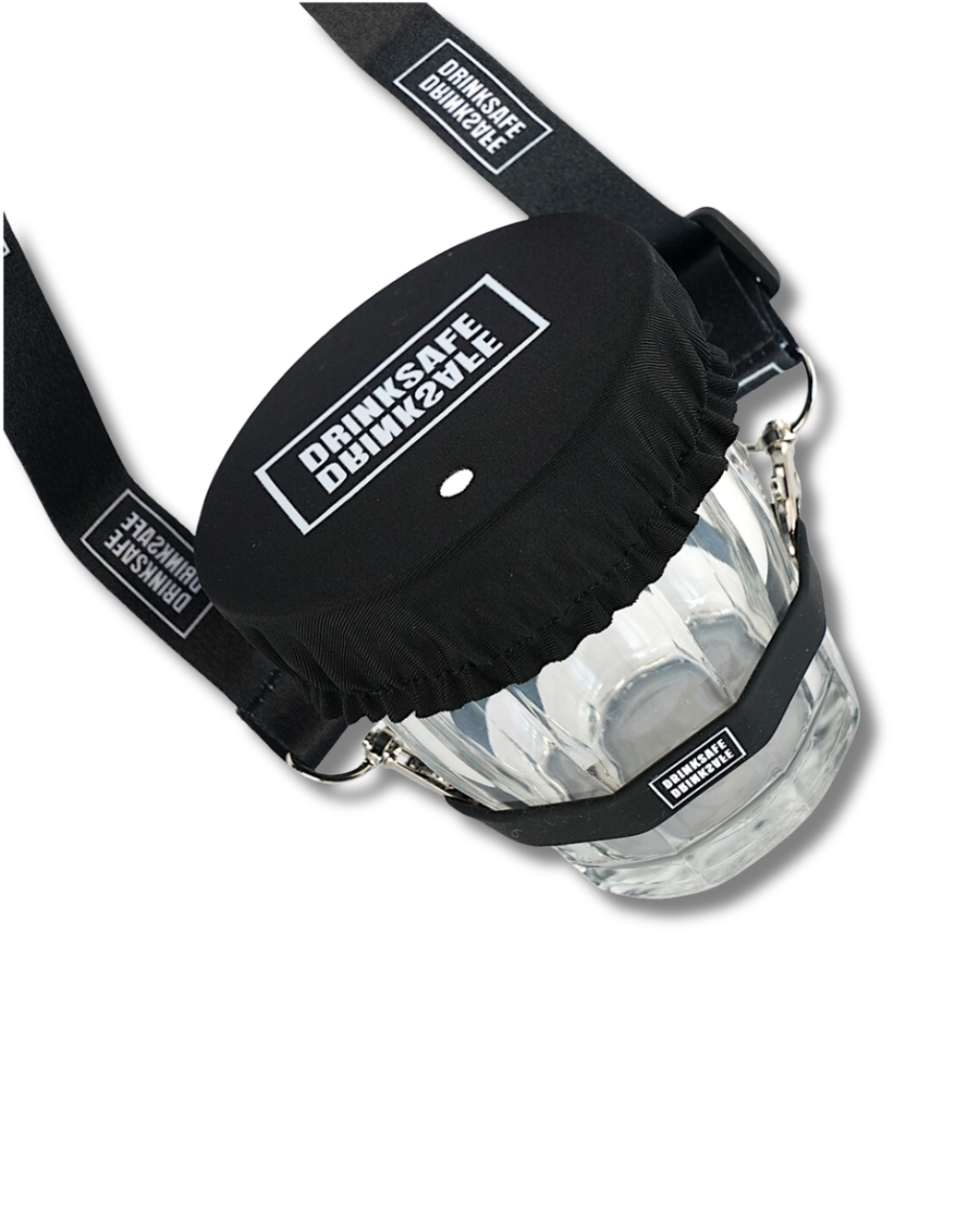 Becherhalter, Glasschutz 