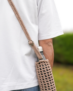 Naïda I Handgehäkelter Wasserflaschenhalter